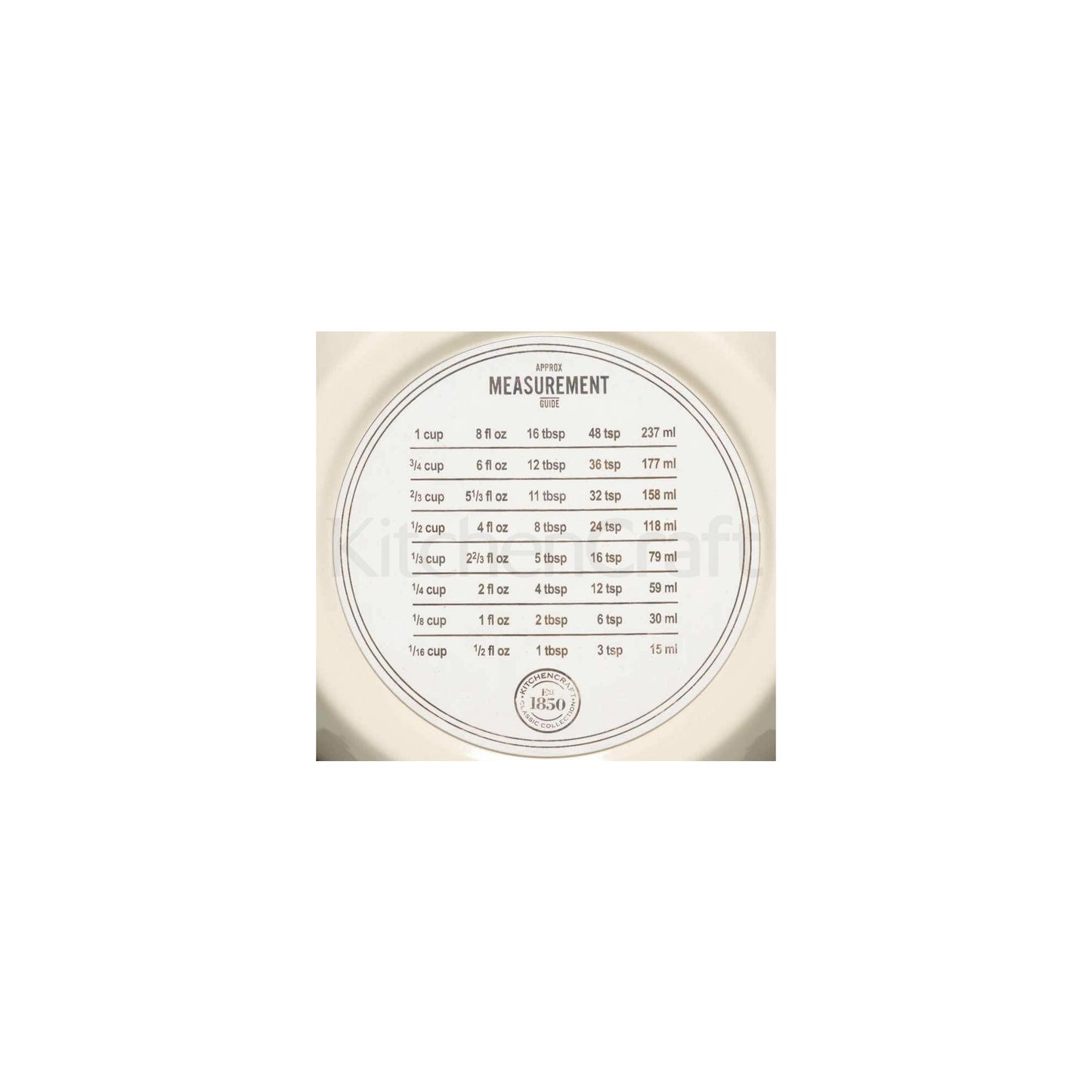 Classic Collection Mechanical Kitchen Scale Cream