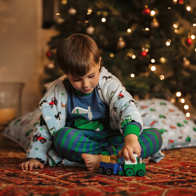 Tractor Ted & Trailer Wooden Toy