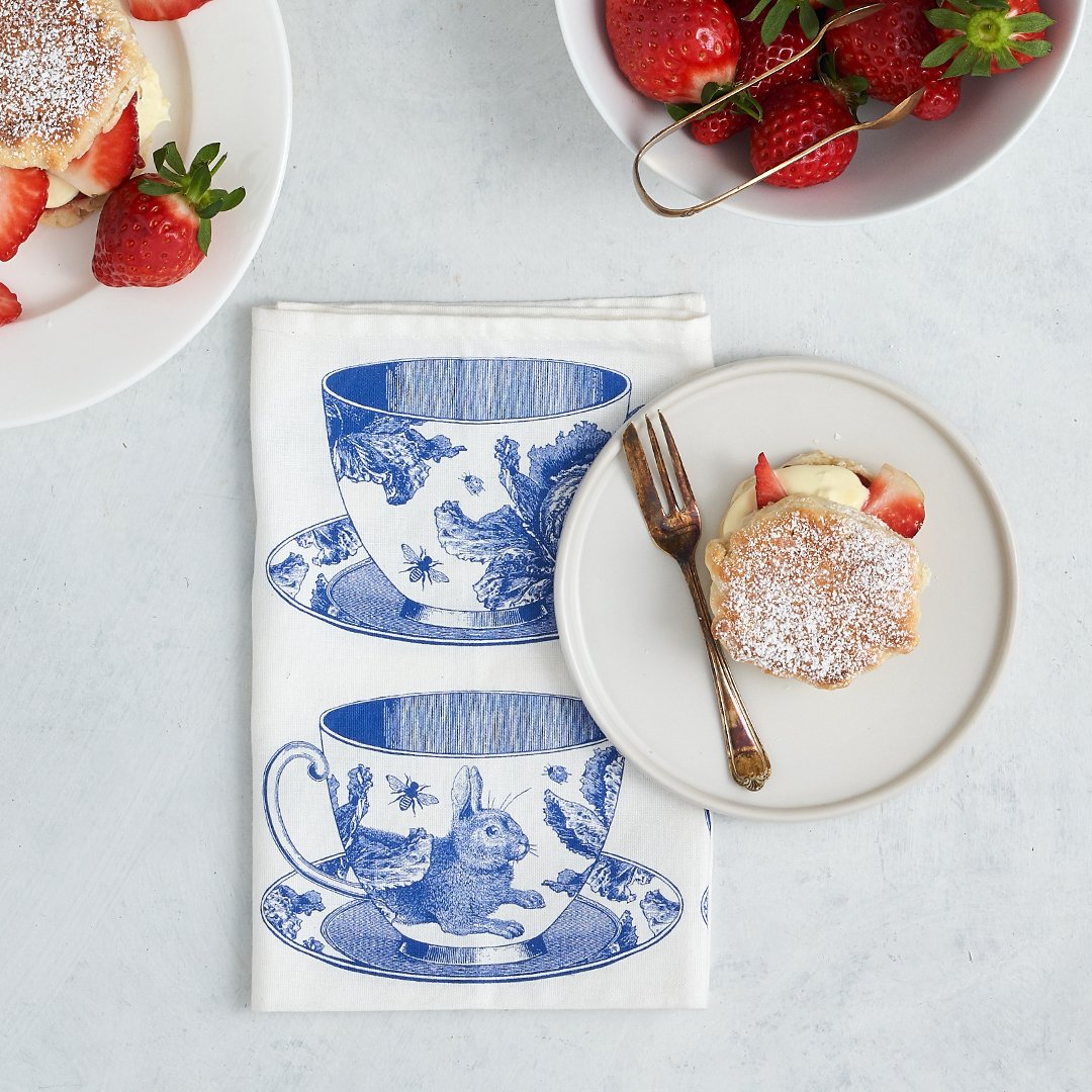 Thornback & Peel Teacup Napkins