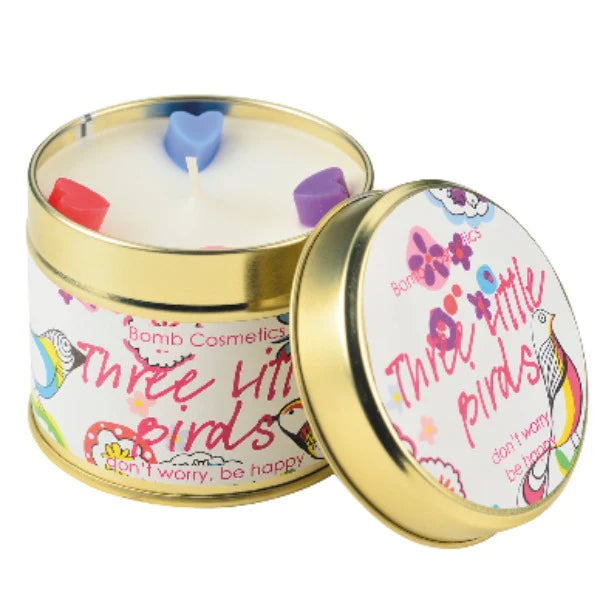 Bomb Cosmetics Three Little Birds Tinned Candle