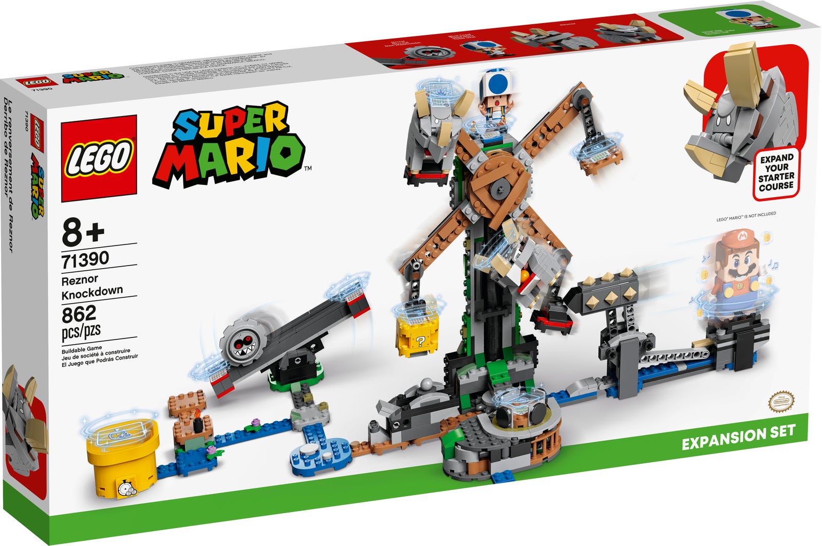 LEGO Super Mario Reznor Knockdown Expansion Set 71390