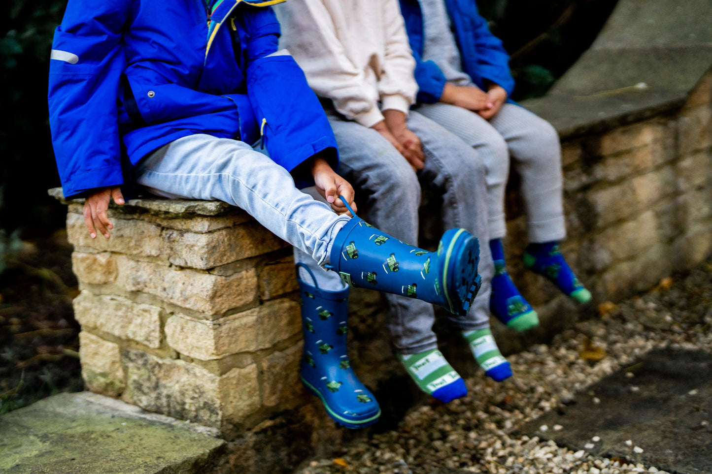 Tractor Ted Navy Welly Boot