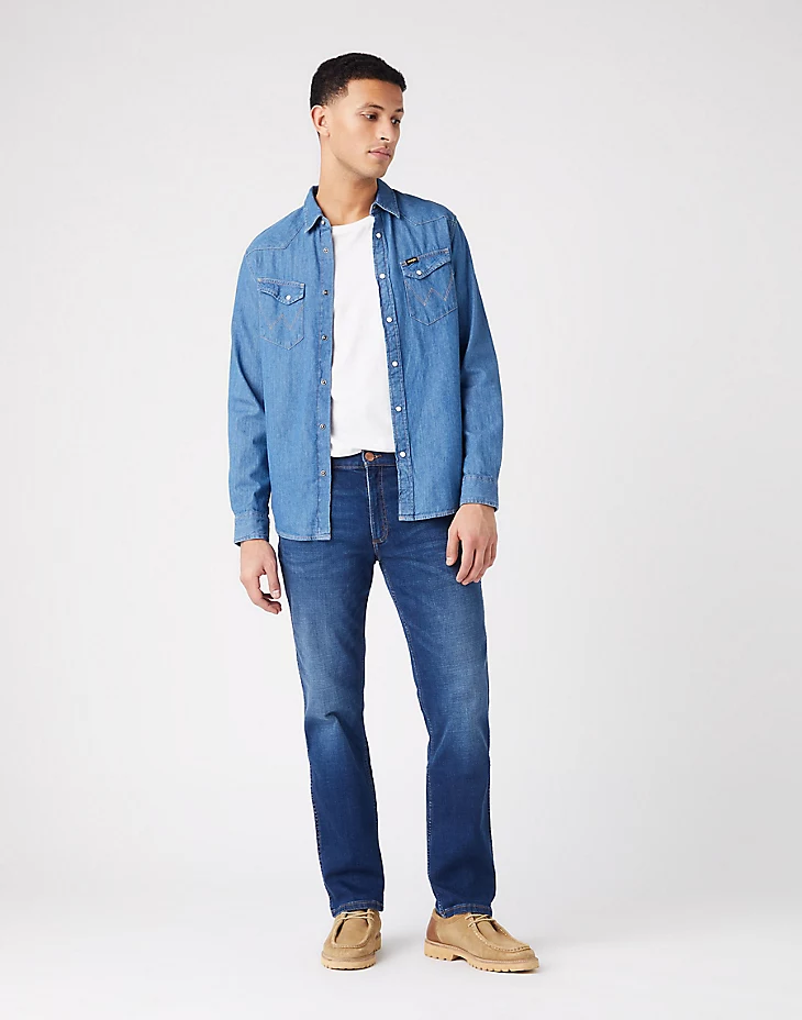 Wrangler Long Sleeve Western Shirt