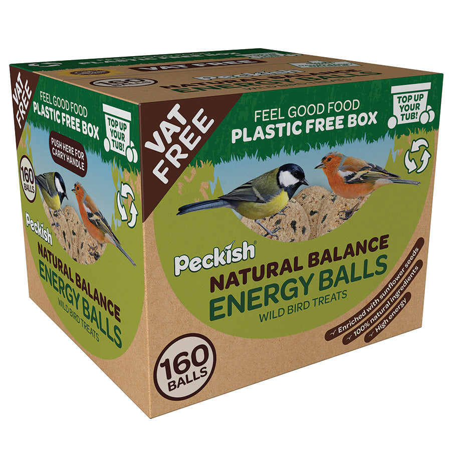 Peckish Natural Balance Energy Balls 160-Refill Box