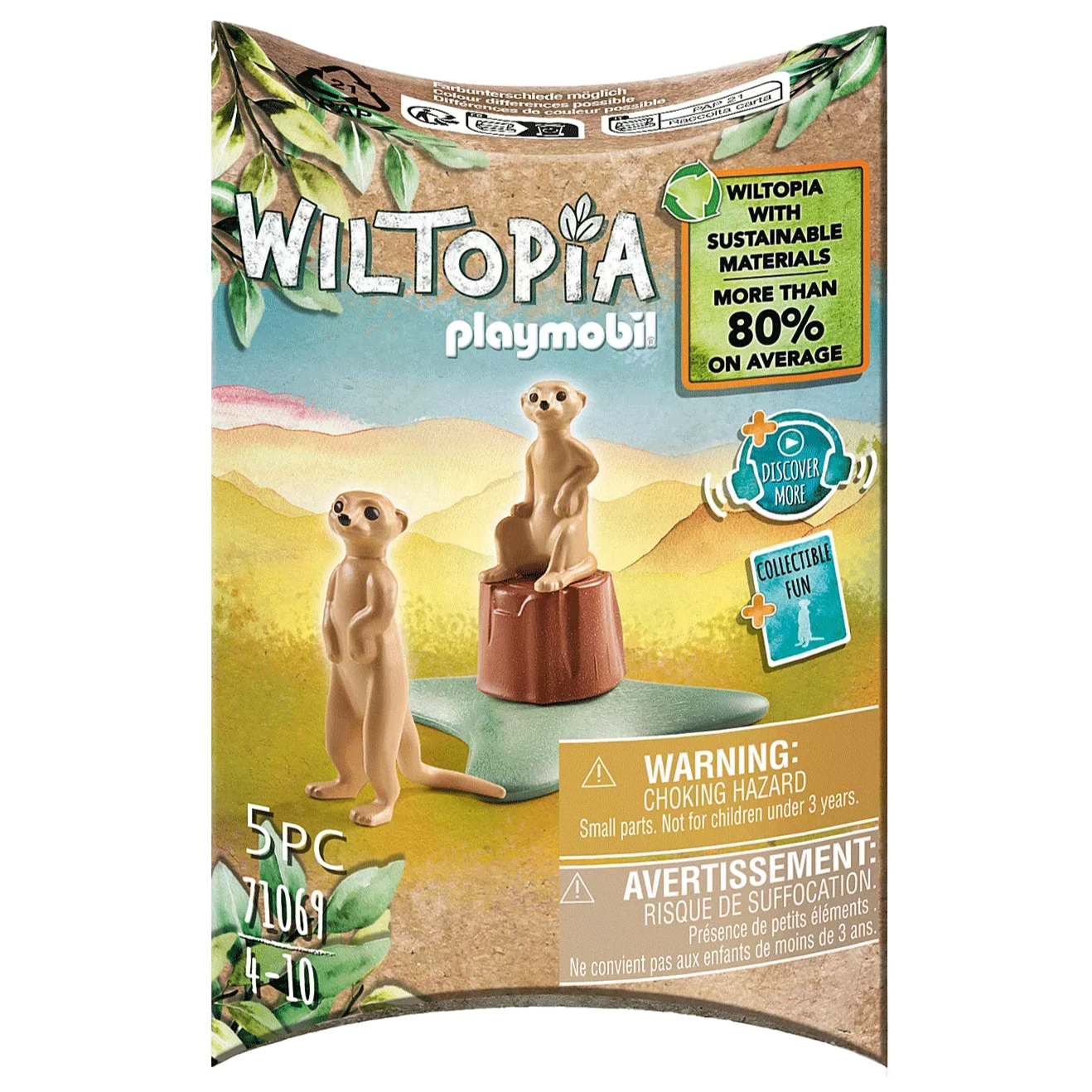 Playmobil Wiltopia – Meerkats 71069
