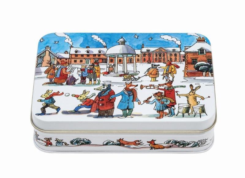 Emma Bridgewater Winter Scene Small Rectangular Tin