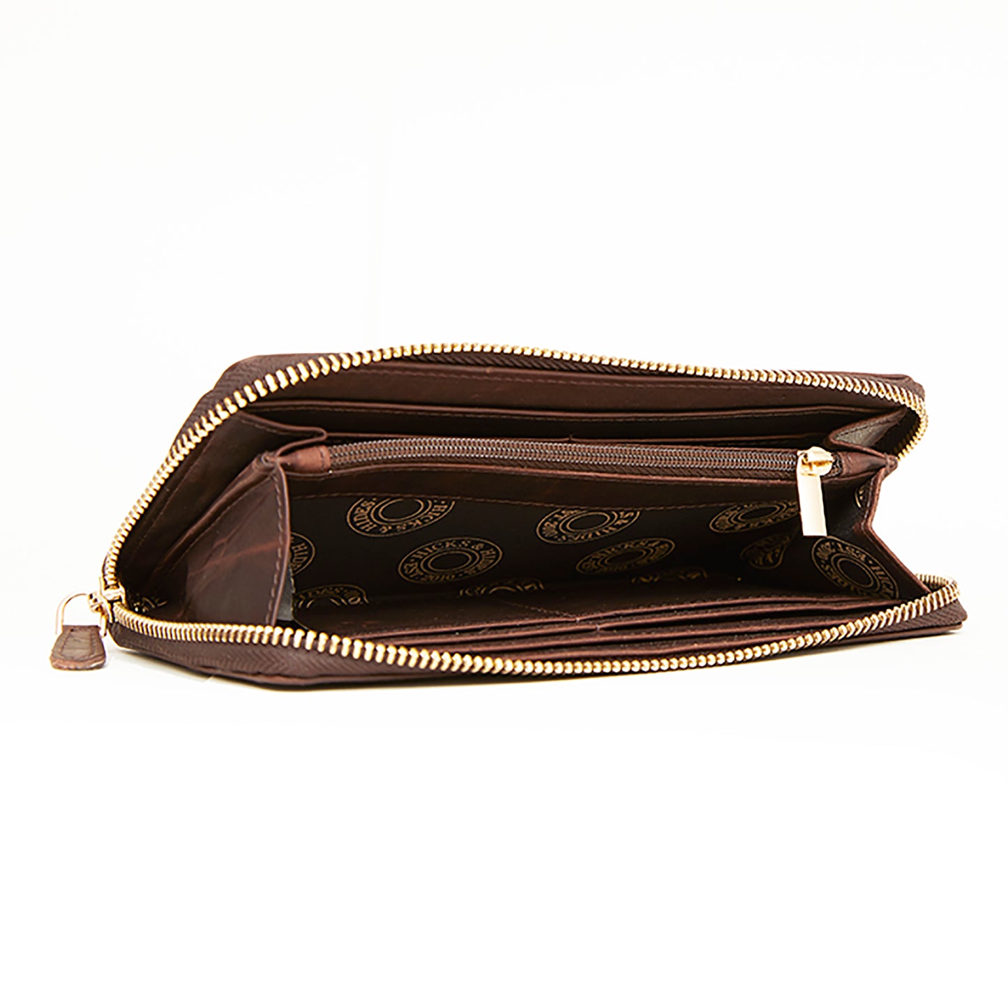 Hicks & Hides Chedworth Zip Around Cartridge Purse