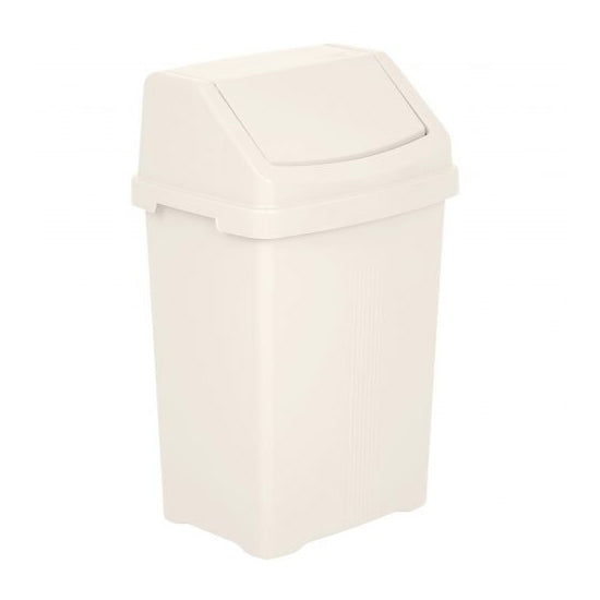 Wham Casa Swing Bin Soft Cream 25L