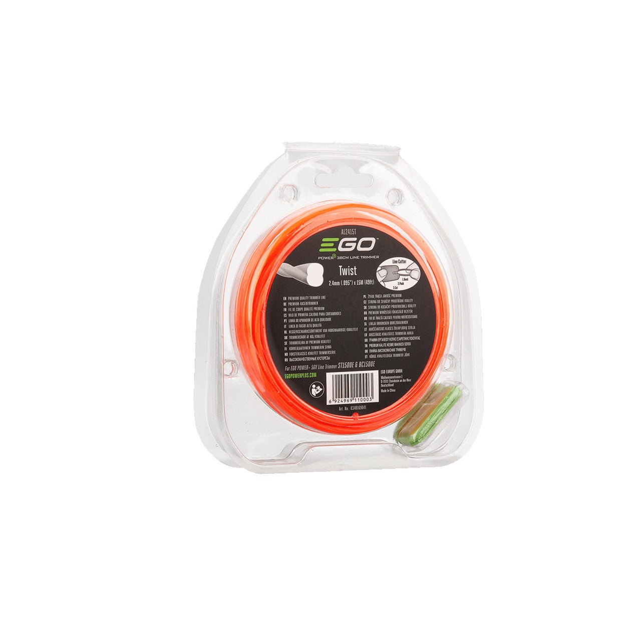 EGO AL2415T Trimmer Line 2.4mm x 15m Twist