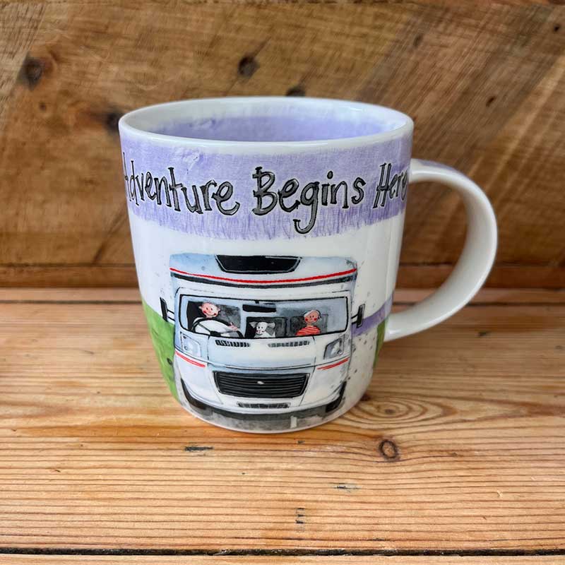 Alex Clark Motorhome Mug