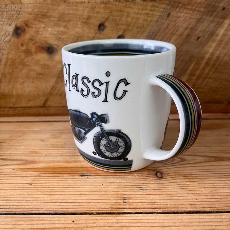 Alex Clark Old Classic Bike Mug
