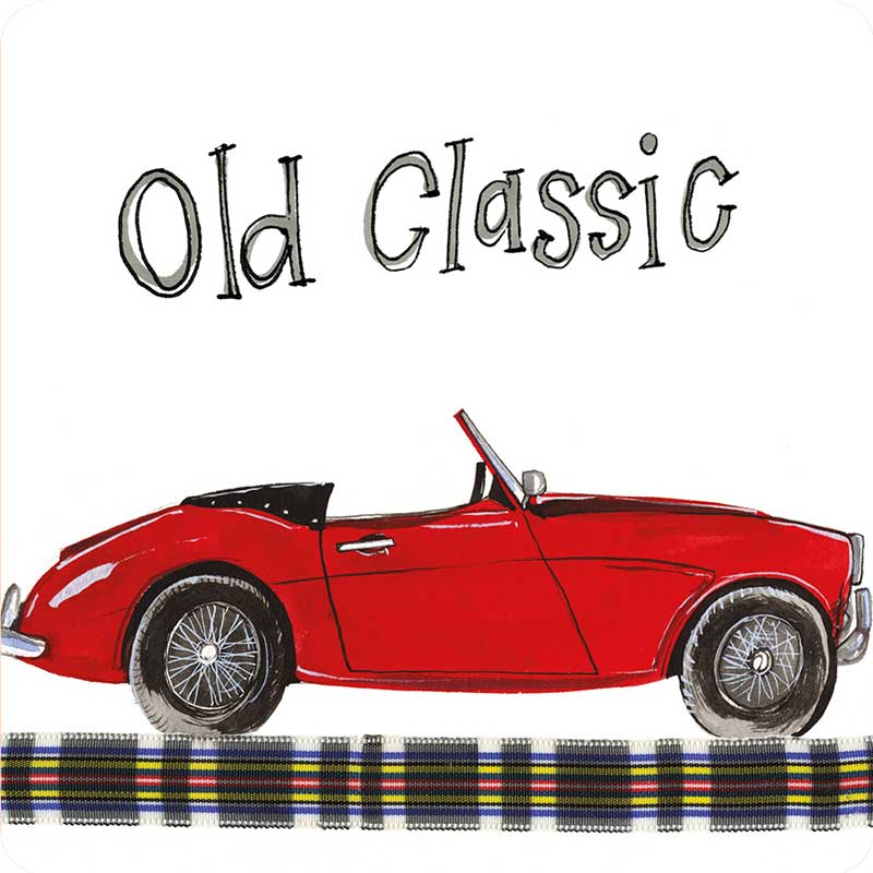 Sottobicchiere Quadrato Alex Clark – Buddy, 10x10 Cm, Fronte Laminato E Retro In Sughero, Lavabile Con Panno