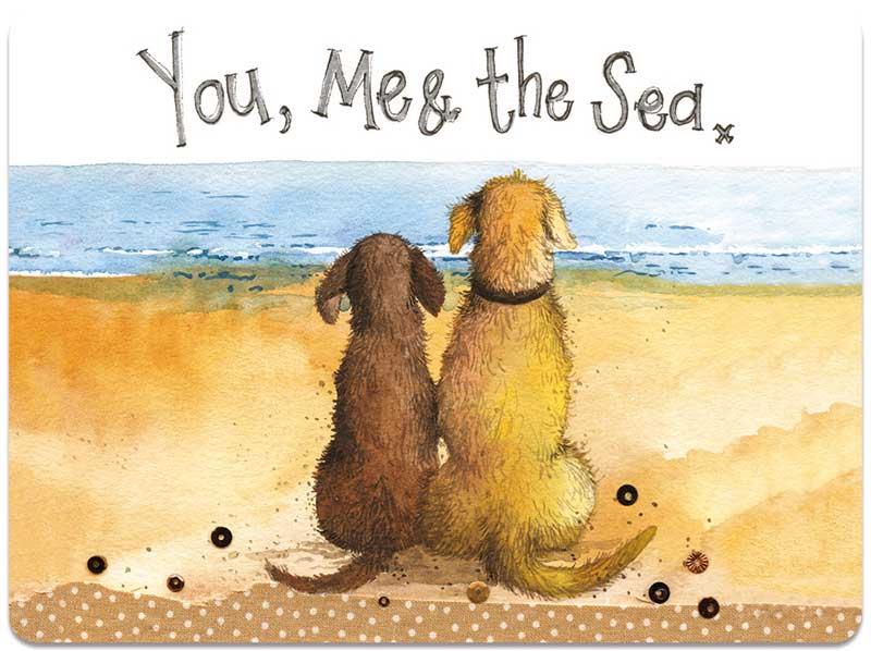 Alex Clark You, Me & The Sea Placemat