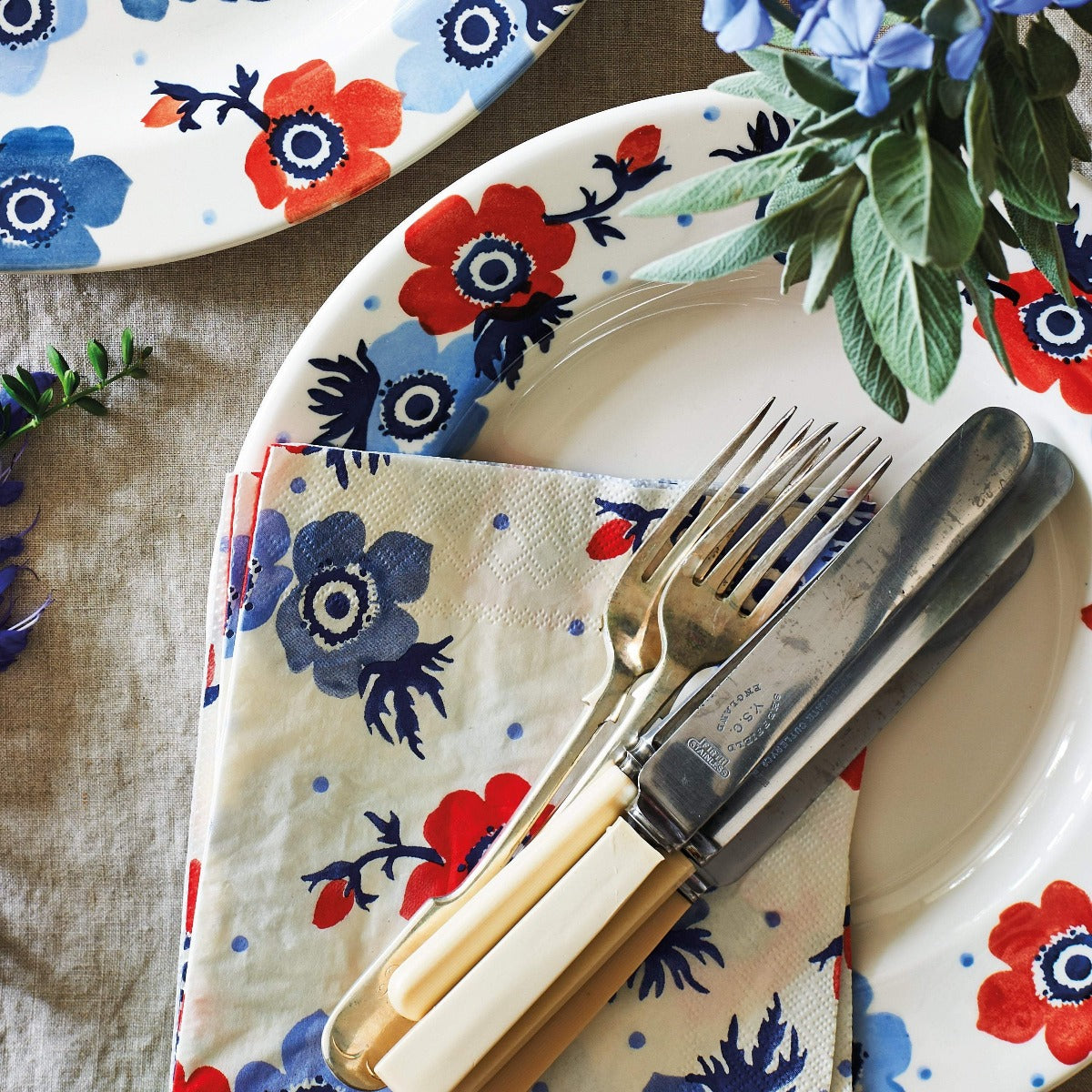 Emma Bridgewater Anemone Lunch Napkins