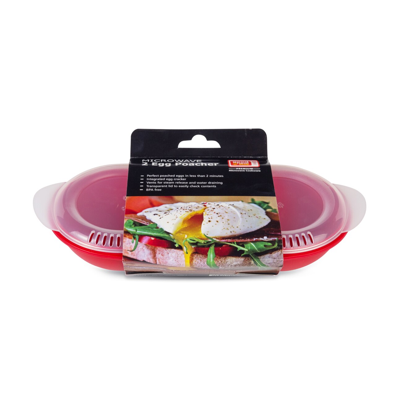 Good2Heat PLUS Microwave 2 Egg Poacher