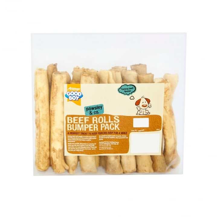 Good Boy Pawsley & Co Beef Rolls 340g