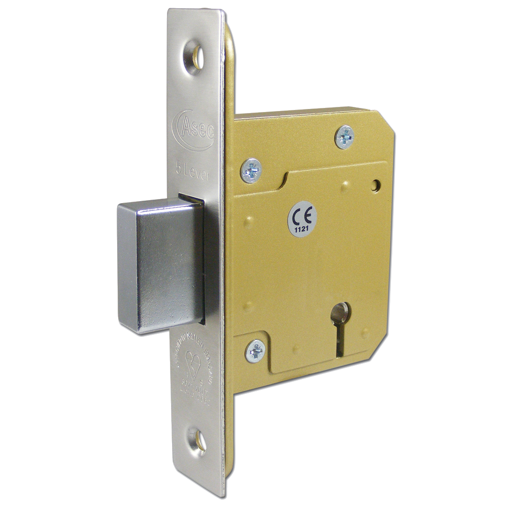 ASEC BS 5 Lever British Standard Deadlock