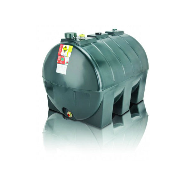 Atlas 1300L Horizontal Single Skin Oil Tank 1300HA1INSS
