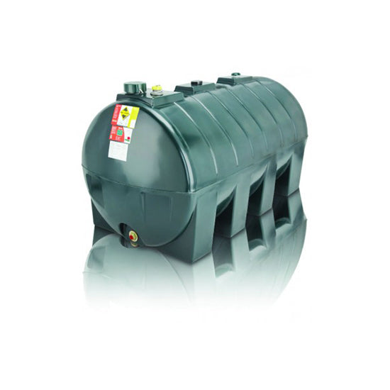 Atlas 2500L Horizontal Single Skin Oil Tank 2500HA1INSS