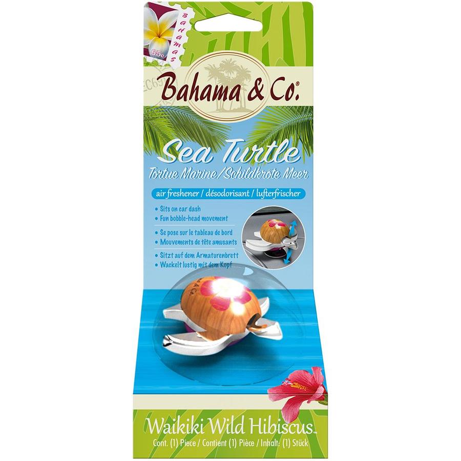Bahama & Co Sea Turtle Waikiki Wild Hibiscus Air Freshener