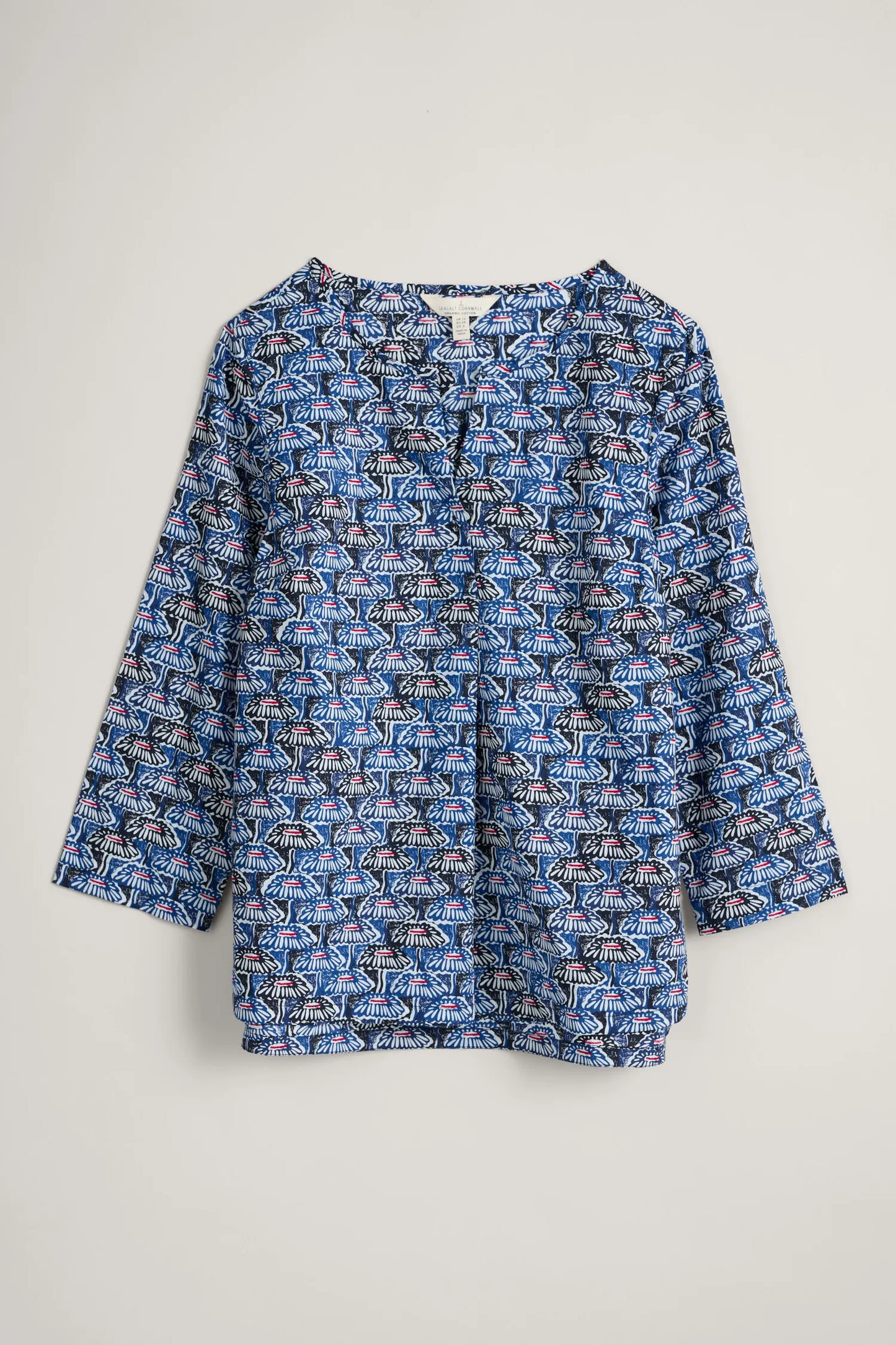 Seasalt Watercolour Sketch 3/4 Sleeve Top