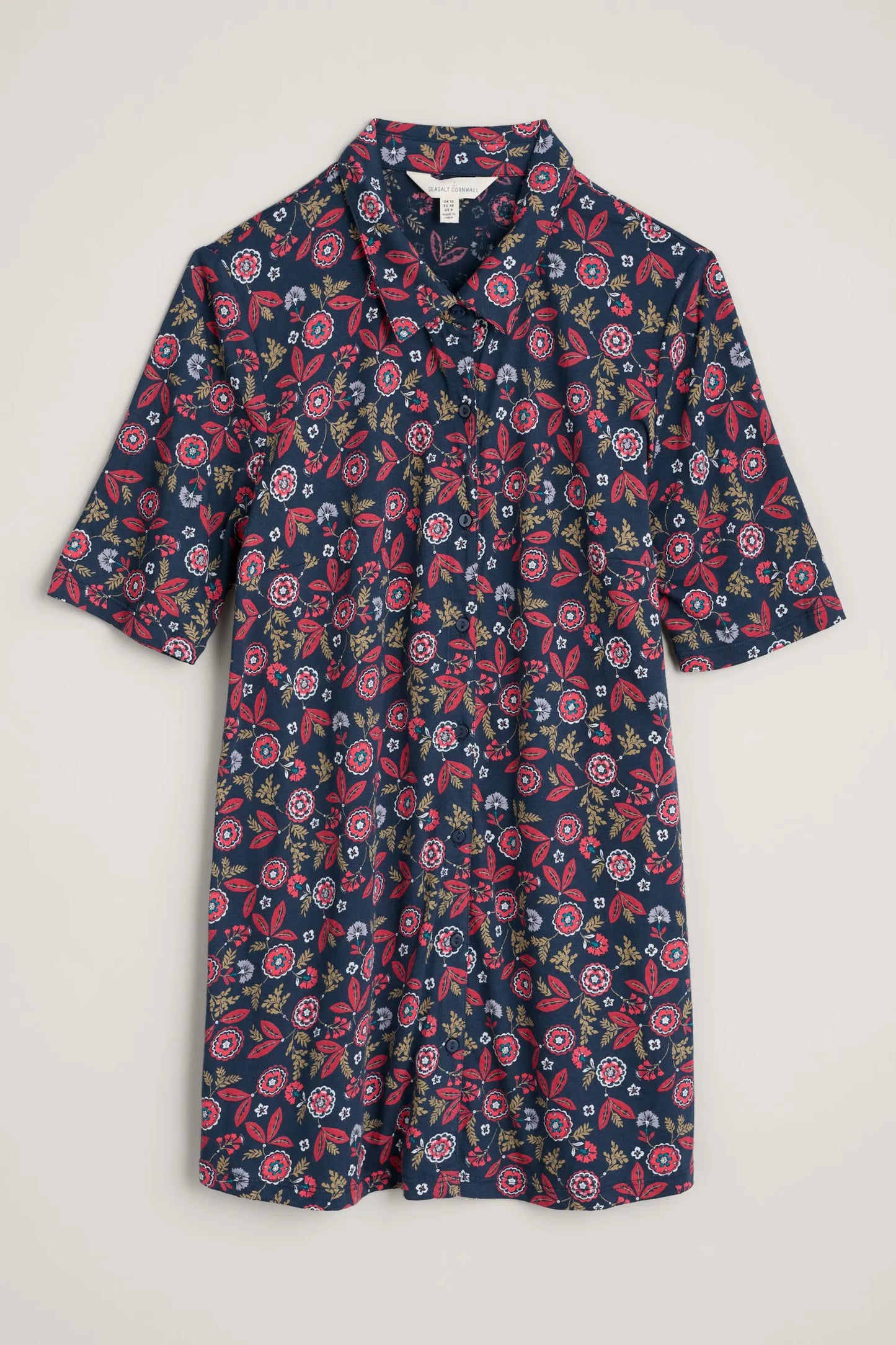 Seasalt Sea Cliff Short Sleeve Jersey Shirt