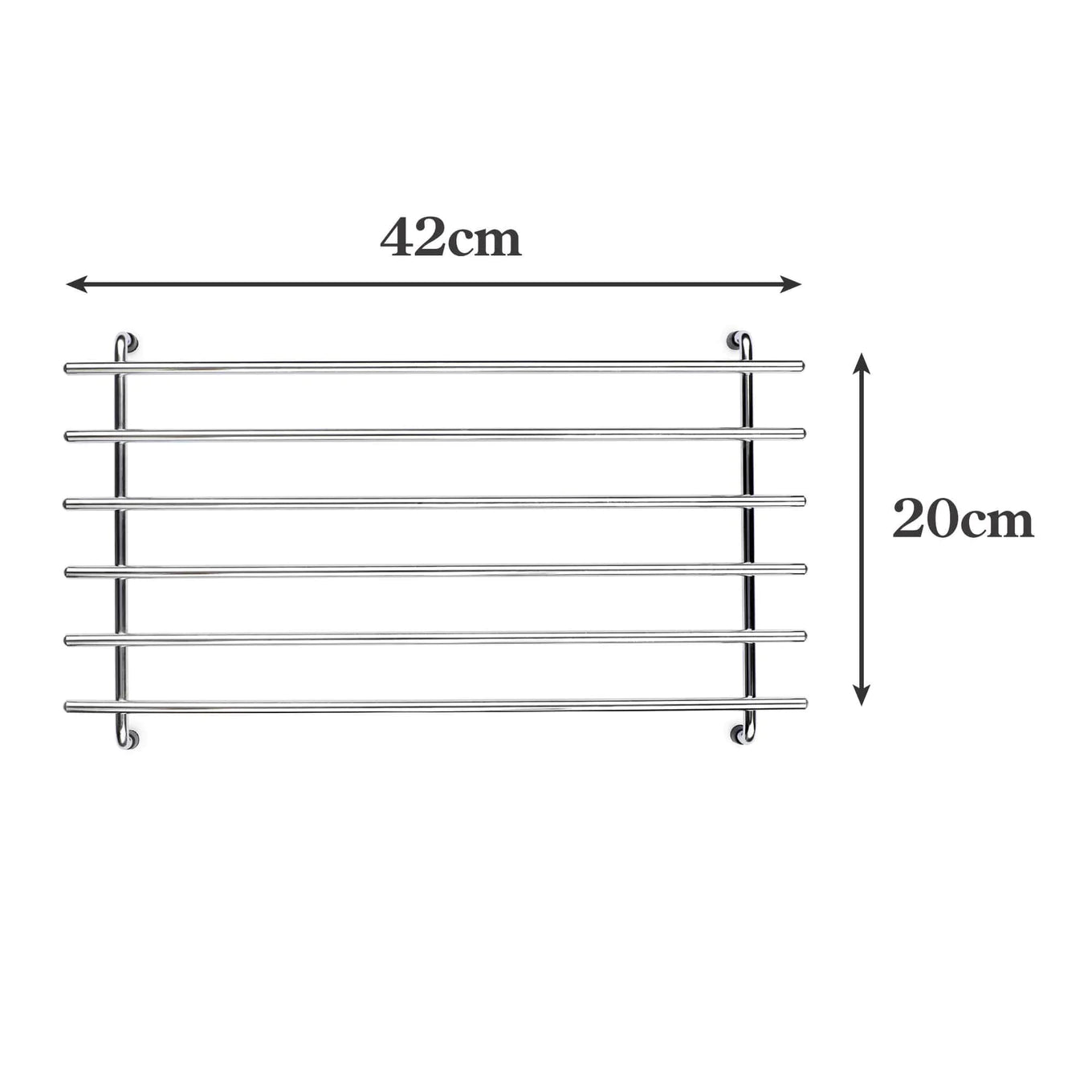 Kilo Deluxe Chrome Trivet – Large