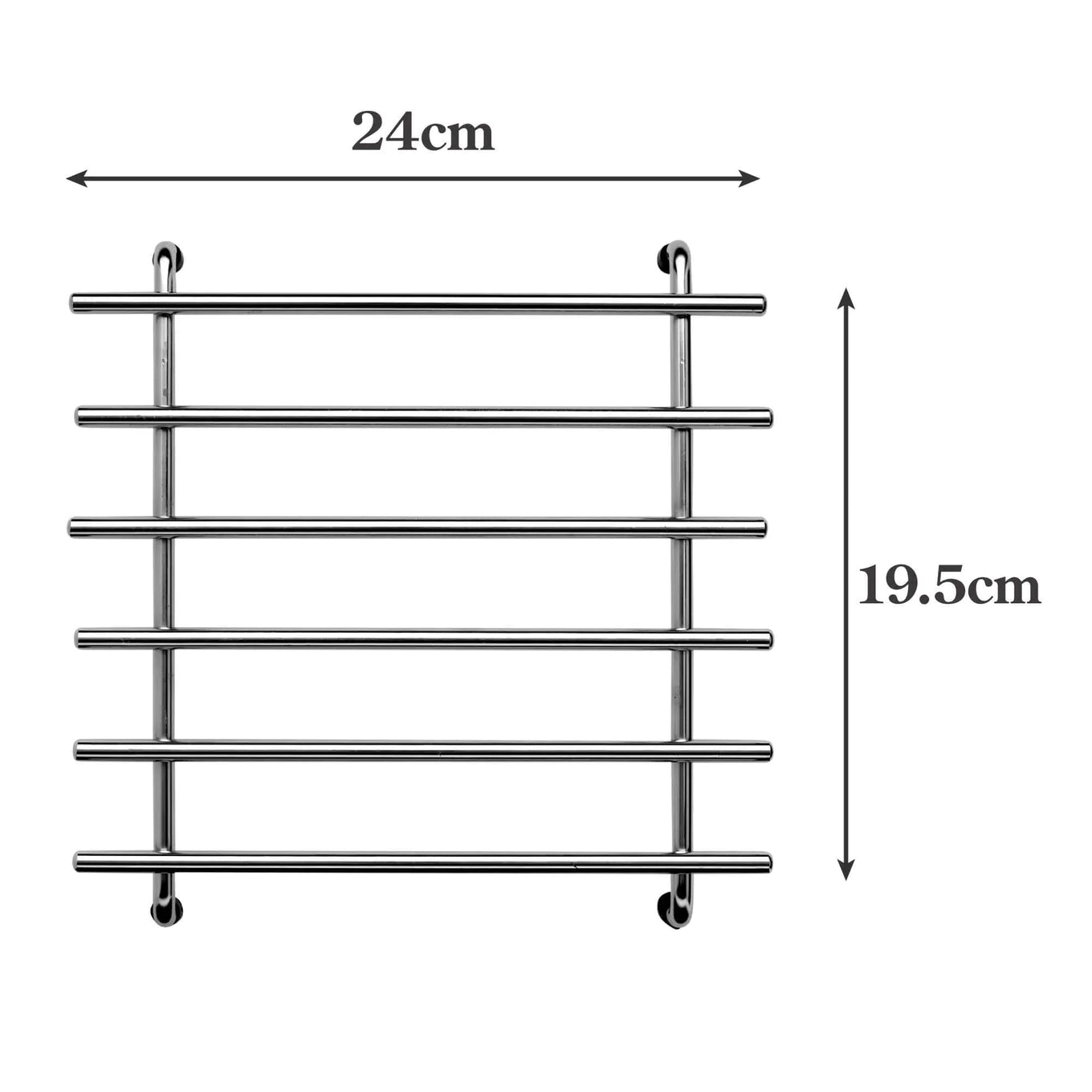 Kilo Deluxe Chrome Trivet – Small