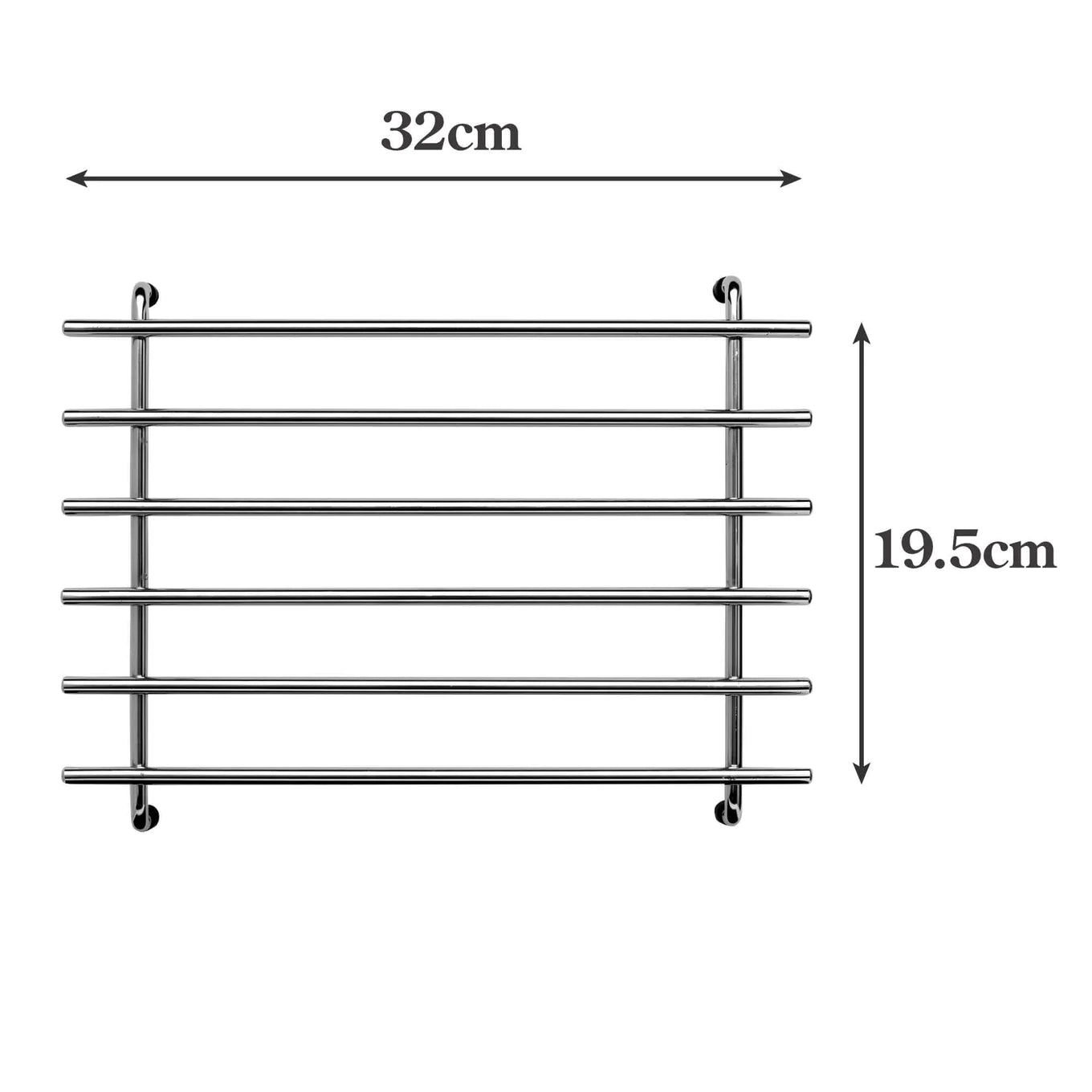 Kilo Deluxe Chrome Trivet – Medium