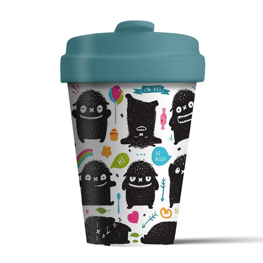 Blue Eyed Sun BambooCup Monster Greetings