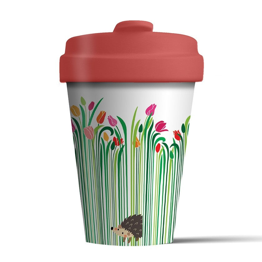 Blue Eyed Sun BambooCup Flower Surprise