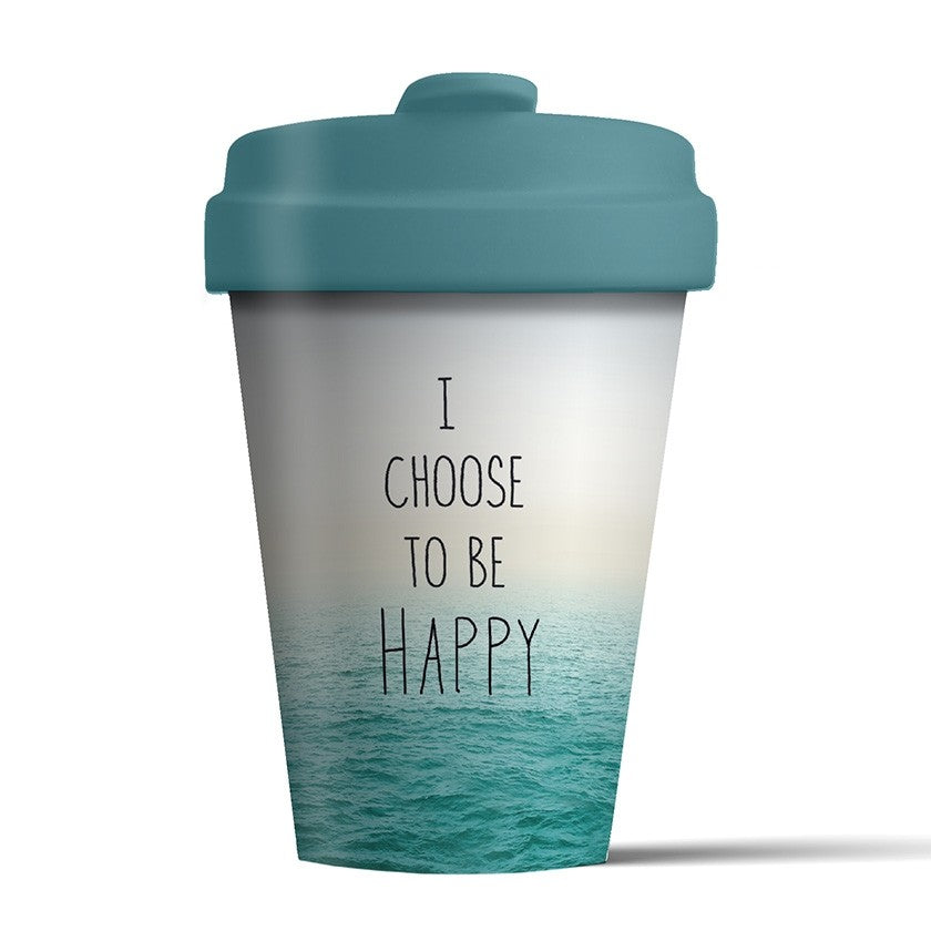 Blue Eyed Sun BambooCup Choose Happy