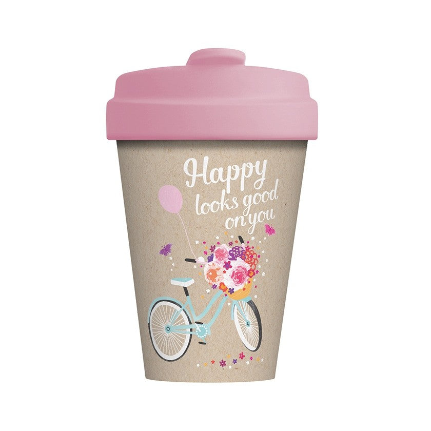 Blue Eyed Sun BambooCup Happy Looks Good