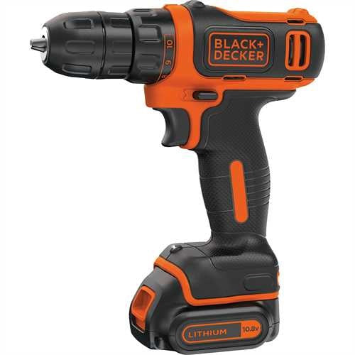 Black & Decker 10.8V Ultra Compact Lithium-ion Drill Driver