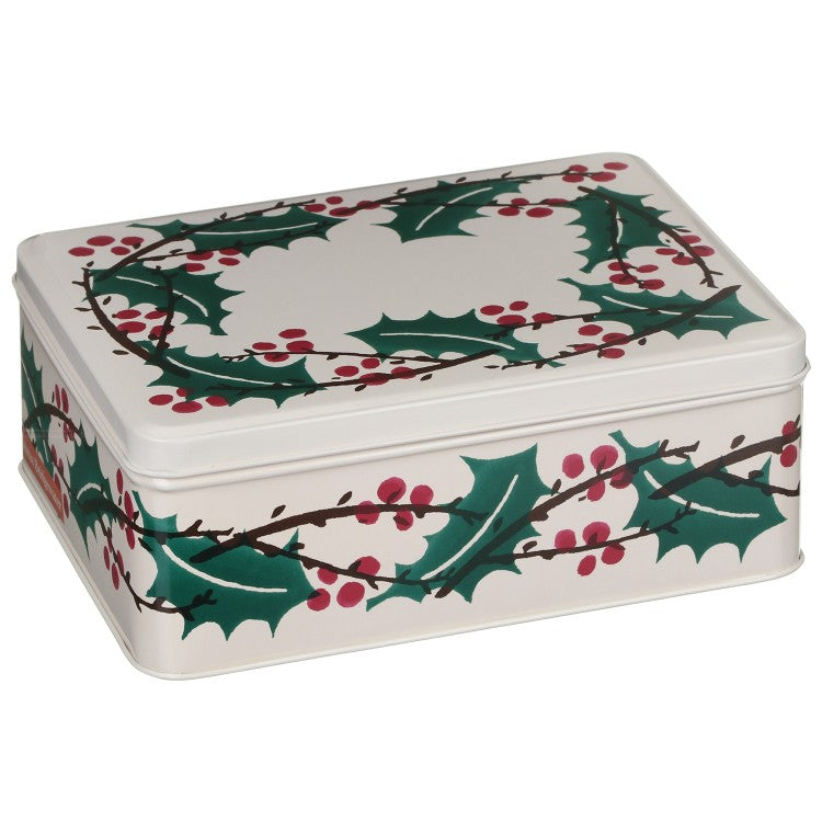 Emma Bridgewater Winter Berries Deep Rectangular Tin