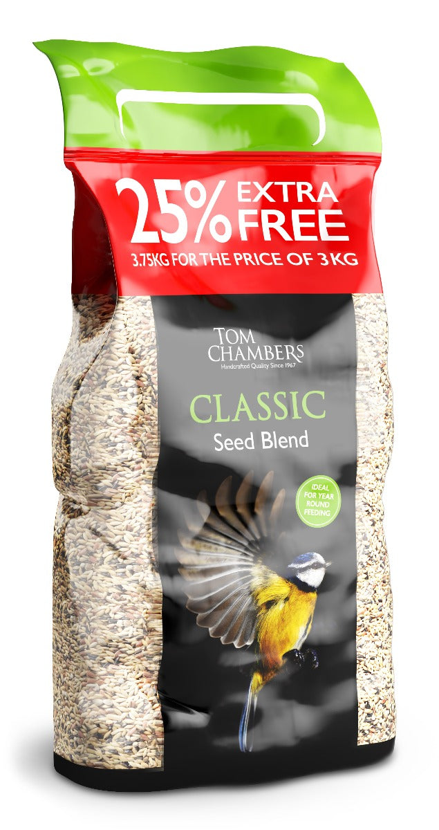 Tom Chambers Classic Seed Blend 3kg + 25%
