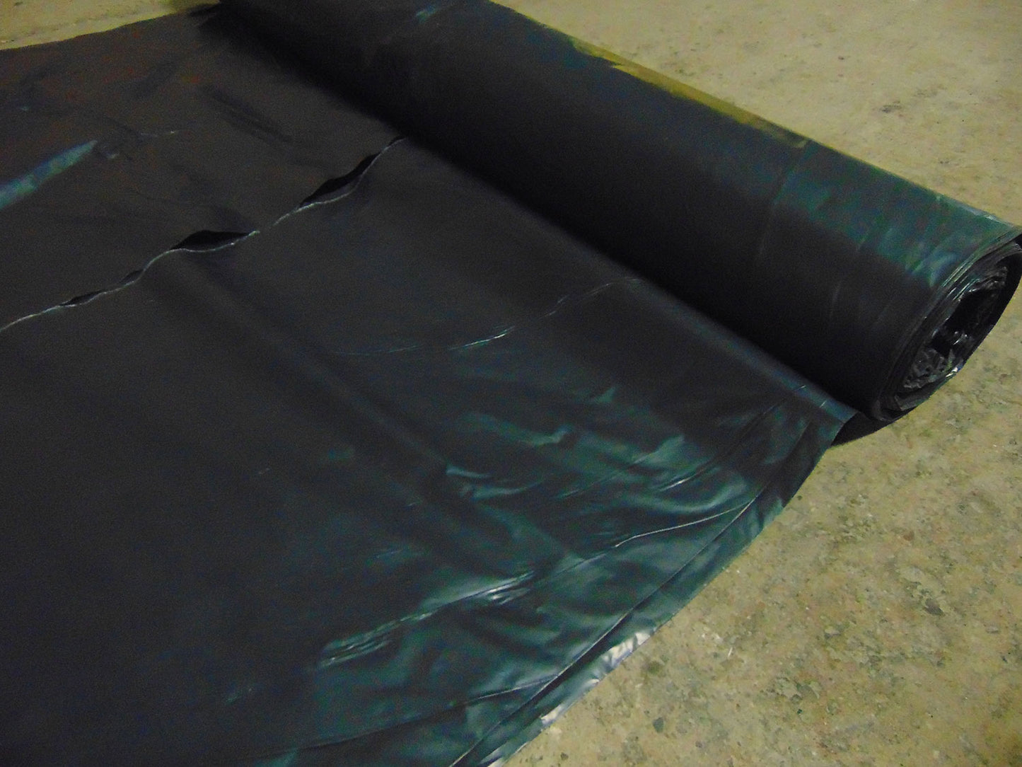 Poly Sheet Black 4M Wide 50M Roll