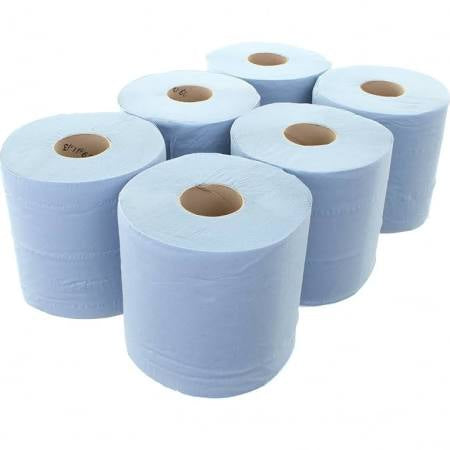 Paper Towel Economy Blue CT0045 180m 2PLY 6 Rolls