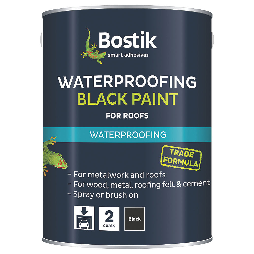 Bostik Bitumen Paint Black 2.5L