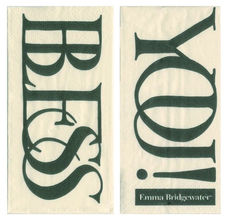 Emma Bridgewater Black Toast Pocket Tissues