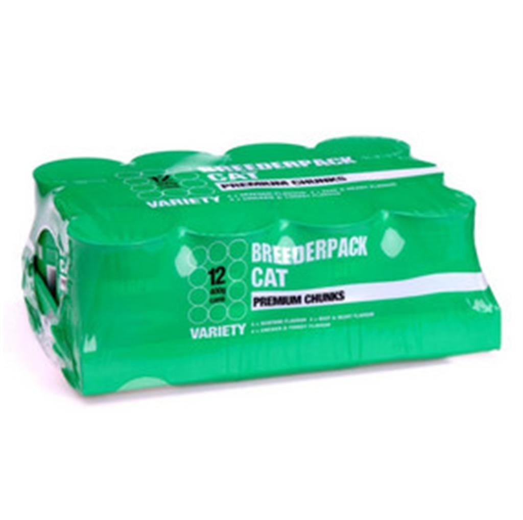 Breederpack Cat Food Cans 12 Pack