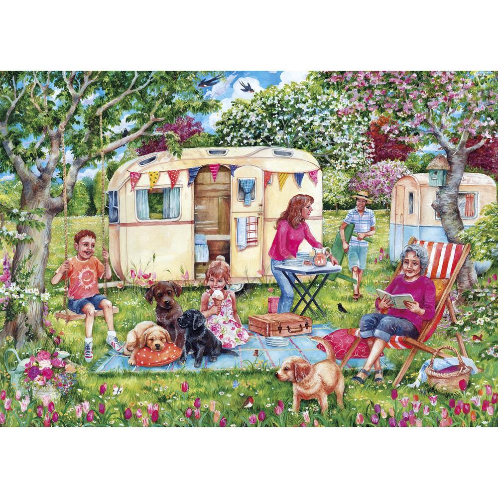 Gibsons Caravan Escape 1000 Piece Jigsaw