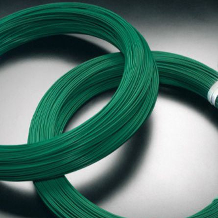 Green PVC Coated Single Strand Chainlink Line Wire 1.5kg