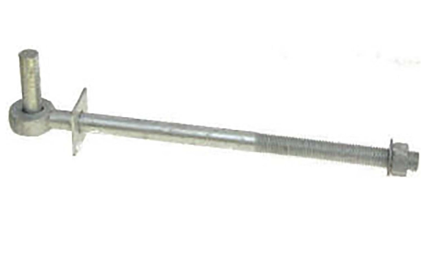 Gate Hook to Bolt Concrete Posts 3/4" x 14"