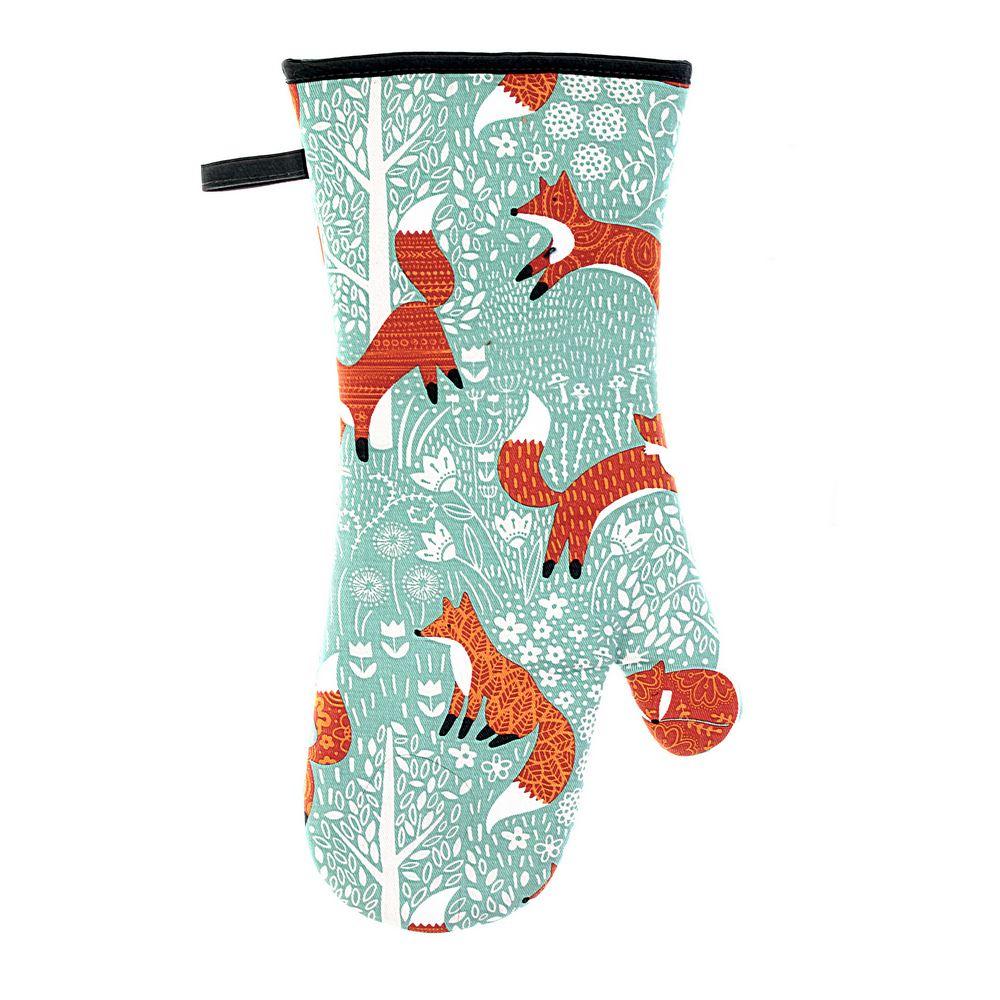 Ulster Weavers Gauntlet Oven Glove Foraging Fox