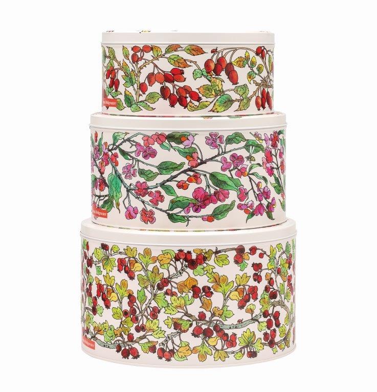 Emma Bridgewater Birds In The Hedgerow Set Of 3 Cake Tins