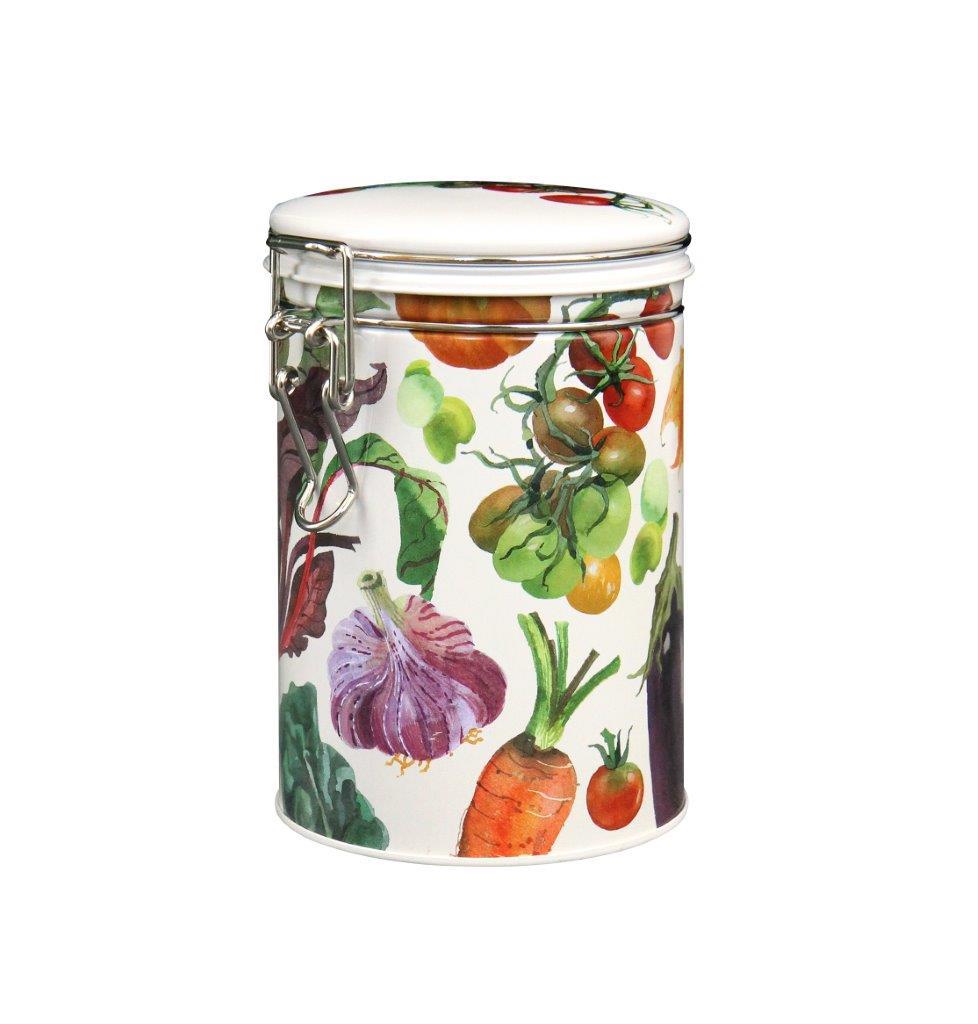 Emma Bridgewater Dig The Garden Clip Lid Tin Caddy
