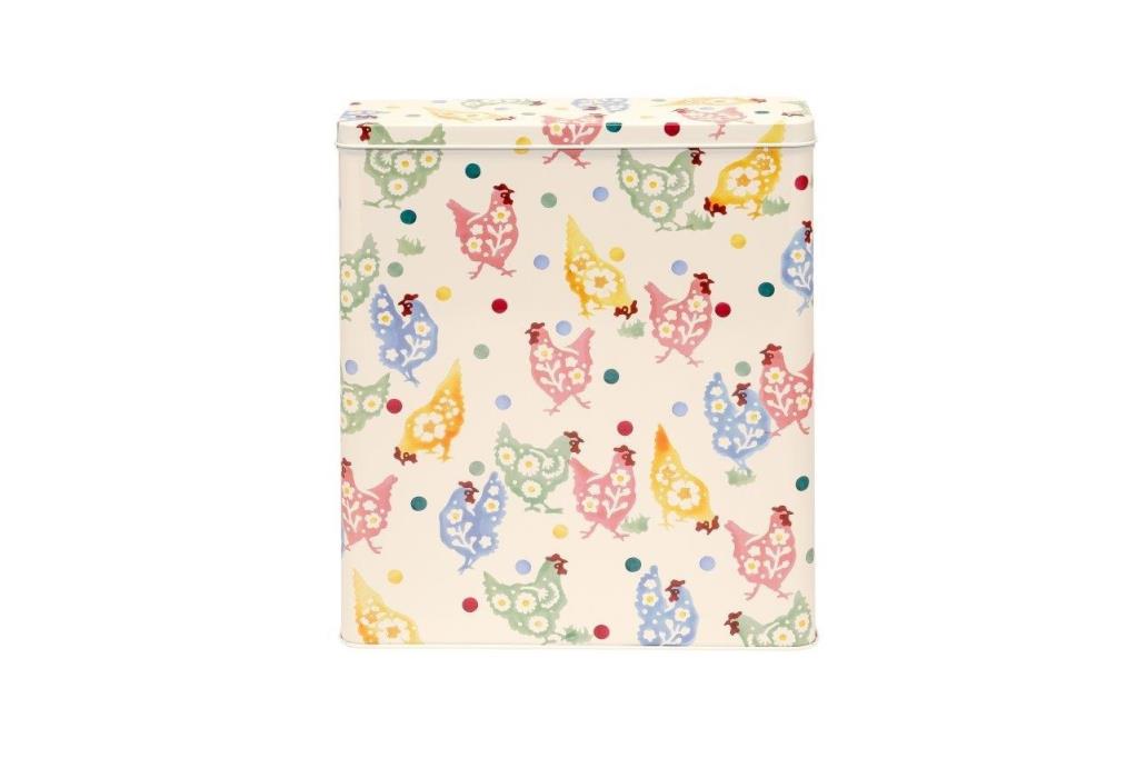 Emma Bridgewater Polka Chickens Cereal Tin