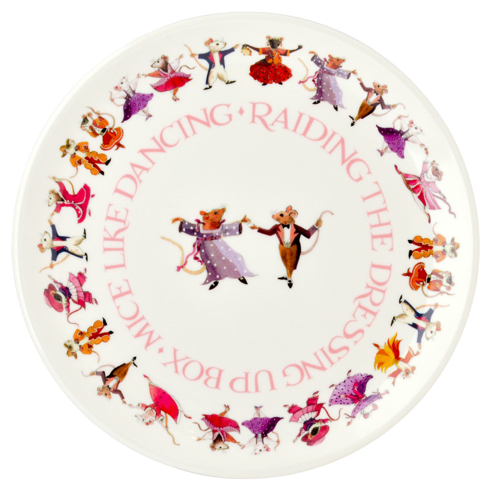 Emma Bridgewater Dancing Mice 3 Piece Melamine Set Suitcase