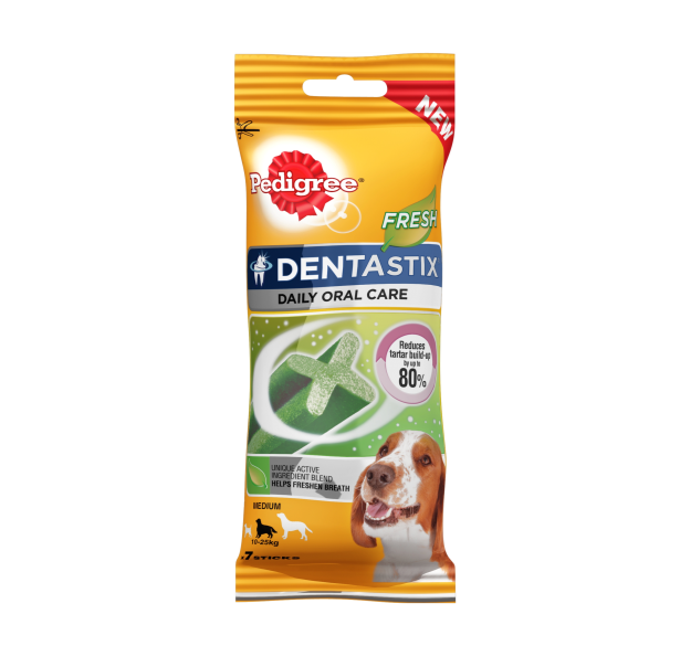Pedigree Medium Dentastix Fresh - Pack of 7